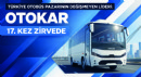 Türkiye Otobüs Pazarının Değişmeyen Lideri: Otokar 17. Kez Zirvede