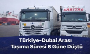 TürkiyeIrakDubai Arasında Yeni Multimodal TIR Koridoru Devrede