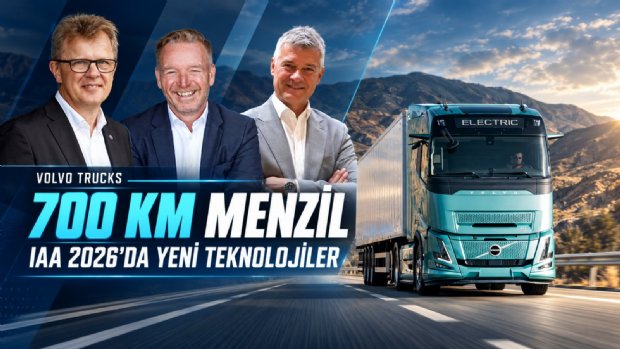 Volvo Trucks’tan 700 Kilometre Menzilli Elektrikli Kamyon Hamlesi