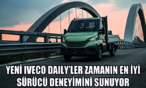 Yeni IVECO Daily’ler Zamanın En İyi Sürücü Deneyimini Sunuyor