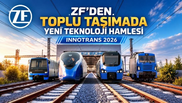 ZF, InnoTrans 2026’da Raylı Sistemden Otobüse Yeni Teknolojilerini Sergiledi