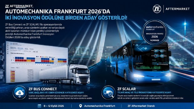 ZF iki inovasyon ödülüne birden aday gösterildi