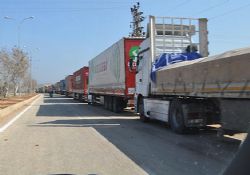 TIR kuyruğu 50 km’ye ulaştı