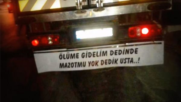 En Güzel Kamyon Arkası Yazıları