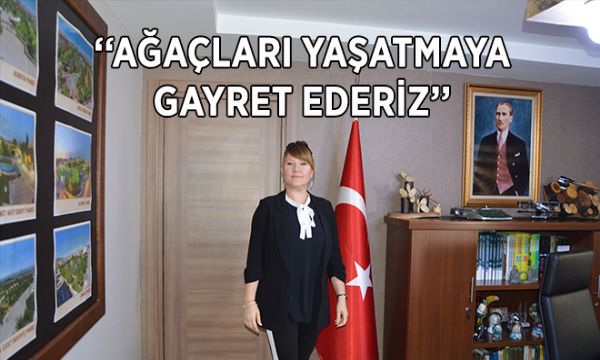 ''Park ve Bahçelerin Bakımını Kendi Ekibimizle Yapıyoruz''