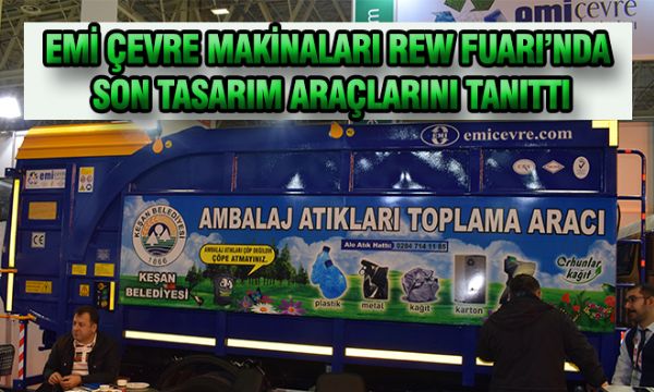 Emi Çevre Makinaları, Son Tasarım Araçlarını Tanıttı